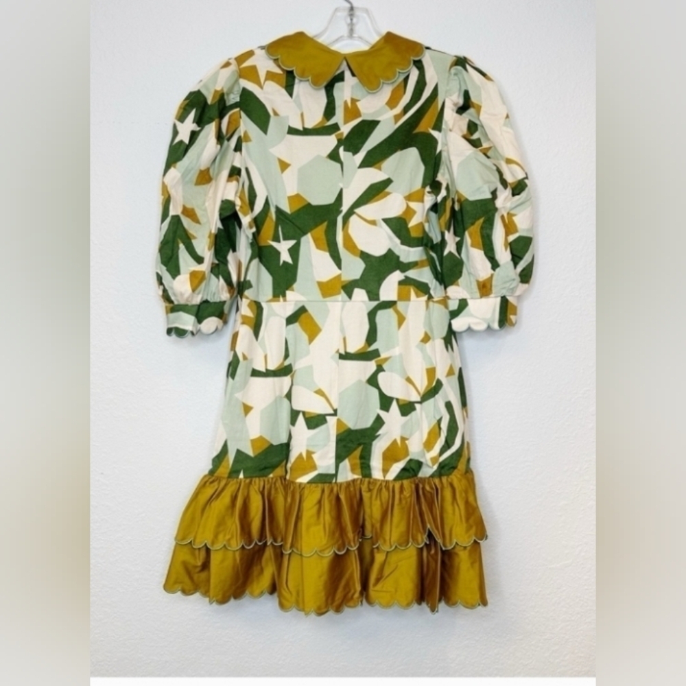 Alden adair Piper scalloped, ruffled mini dress. - Picture 12 of 12
